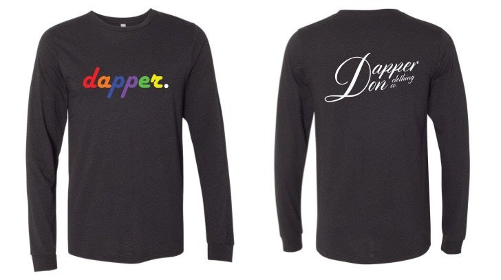 Multicolor "dapper." Long Sleeve